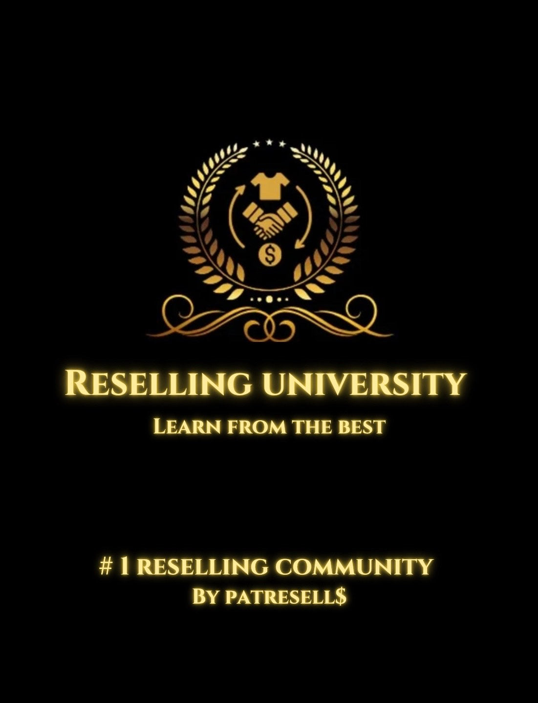 RESELLING UNIVERSITY